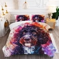 thumbnail image 5 of 3 Pieces Duvet Cover Set Spanish Water Dog 3D Print Bedding 1 Duvet Cover 2 Pillowcases Natural Animals Comforter Sets Soft Breathable for Boys Girls Children 0Qy6VK, 5 of 5