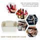 thumbnail image 3 of unbranded Organizador De Cosméticos Beige Con Superficie Lisa Ideal Para Oficina Y Hogar, 3 of 6