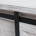 thumbnail image 5 of White Wood Sliding Door Console Table, 5 of 5