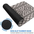 thumbnail image 6 of Long Mouse Pads for Desk,Black Geometric Diamond Striped Pattern Desk Mats on Top Of Desks, Desk Mouse Pad Extra Large with 3mm Non-Slip Base and Stitched Edge for Gaming,Office,Work,Home 31.5"x11.8", 6 of 6