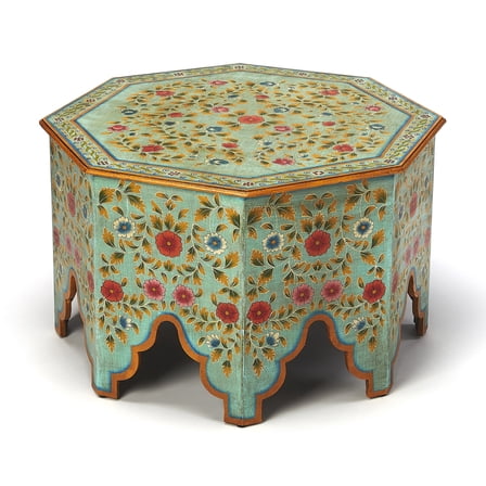 Butler Specialty Priya Hand Painted Coffee Table In Espresso