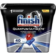 Finish Dishwasher Detergent, Quantum Ultimate, Fresh, 40 Tablets