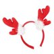 thumbnail image 3 of 1 Pieza Diadema Reno Christamas Juguetón Decoraciónes De Suministro De Envoltorio preestablecer De Marrón + rojo Yotijar Diadema de Navidad, 3 of 10