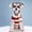 A025- Red, variant on Small Dog Shirt, Red Striped Pique Knit Dog Shirt for Small Dogs, Breathable Short Sleeve Dog T-Shirt, Casual Pet Polo for Chihuahua Yorkie Schnauzer, Everyday Use Xxxl 1 Piece
