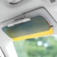 thumbnail image 6 of RIONIMA Day/Night Polarized Sun Visor Extender for Car/Trucks, Anti Glare UV Protection Clip On Shield, Shatterproof Optical Acrylic/Heat Reducer/Universal Adhesive Free Sun Visor for Car Windshield, 6 of 7