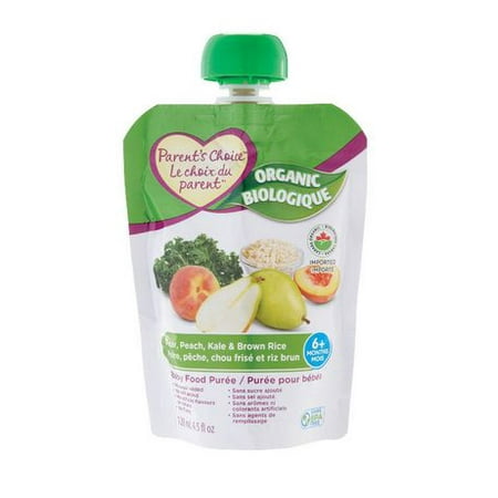 Parents Choice Org Blueberries Kale With Rice Baby Food