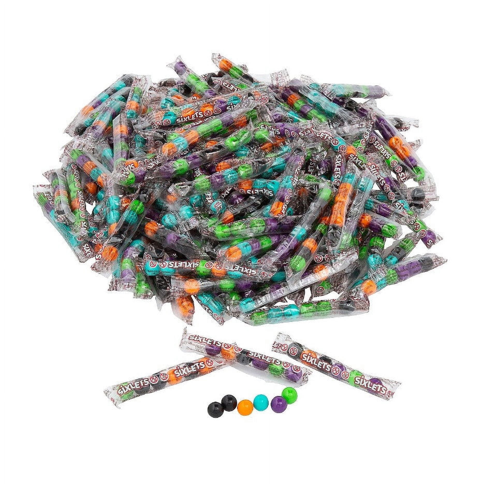 Sweetworks Halloween 151 Count Original Sixlets Laydown Bag
