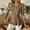 Khaki, variant on Women V-Neck Button Tops Short Sleeve Lace Hem Fashion T-Shirt Summer Temperament Casual Outfit,Blue,XXL