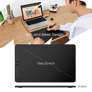 VEIKK VK1060 Graphics Drawing Tablet 10X6 inch with 8 Hot Keys for Windows,Mac,Linux
