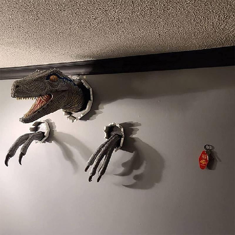 HydraRaptor: Buried nuts and hanging holes