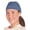 Coronet Blue, variant on Women's Scrub Cap Surgery Cap with Mask Buttons, 1 Pack, One Size