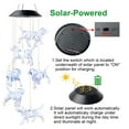 thumbnail image 3 of HALJEN Wind Chimes Outdoor Large Outdoor Solar Wind Chime Light Led Colorful Dog Decoration Garden Light, 3 of 8