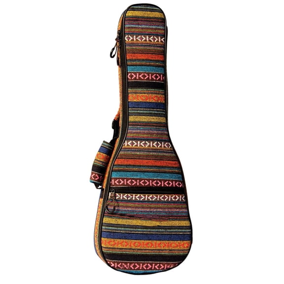 23 Inch Heavy Duty Ukulele Cases, Soft Ukulele Padded Bag with Shoulder Strap and Accessory Pocket for Concert