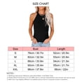 thumbnail image 5 of Camiseta sin mangas con tirantes gruesos, camiseta sin mangas con cuello redondo, camiseta sin mangas ajustada, camiseta sin mangas con cuello redondo, durabilidad mejorada, 5 of 5