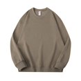 thumbnail image 2 of Womens Oversized Tshirt Women's Fashion Casual Round Neck Loose Long Sleeve Solid Color Sweatshirt, 2 of 6