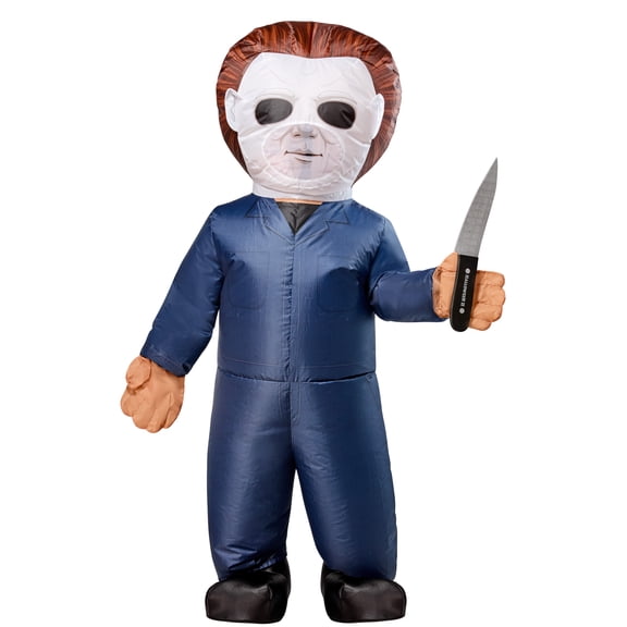 Halloween 2 Michael Myers Inflatable Costume for Kids by Rubies, Unisex One Size