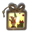 thumbnail image 4 of Adornos colgantes de luz navideña, decoraciones de madera ligeras de Navidad, suministros de decoración para recuerdos de fiesta, 4 Uds., 4 of 4