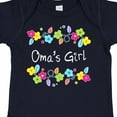 thumbnail image 4 of Inktastic Omas Girl Bright Flowers Girls Baby Bodysuit, 4 of 5