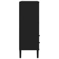 thumbnail image 5 of vidaXL Highboard SENJA Rattan Look Black 90x40x112 cm Solid Wood Pine, 5 of 5