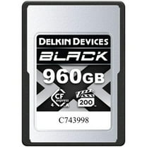Delkin Devices BLACK CFexpress Type A 4.0 Memory Card - 960GB