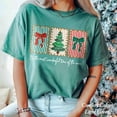 thumbnail image 2 of It’s the Most Wonderful Time of the Year Graphic Print T-Shirt | Christmas Tree & Bow Design | Holiday Beige Tee, 2 of 6