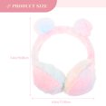 thumbnail image 2 of CTIRCHIU Cache-Oreilles Kawaii Cache-Oreilles Doux Rose 1Ensemble Adorable Protection des Oreilles Camping, 2 of 8
