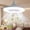 white, variant on RXMEKW Fans for Home Screw Fan Light, 3-Color Remote Ceiling Lamp for Kitchen Bedroom