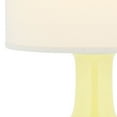 thumbnail image 4 of SAFAVIEH Ceramic Paris Solid 27.5 in. H Table Lamp w/ Shade, Yellow/Off White, 4 of 8