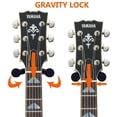thumbnail image 3 of 2 ganchos para guitarra, soporte para guitarra, soporte de pared para guitarra, soporte para gancho de guitarra para todas las guitarras acústicas, guitarra clásica, guitarra eléctrica, bajo, ukelele, 3 of 7