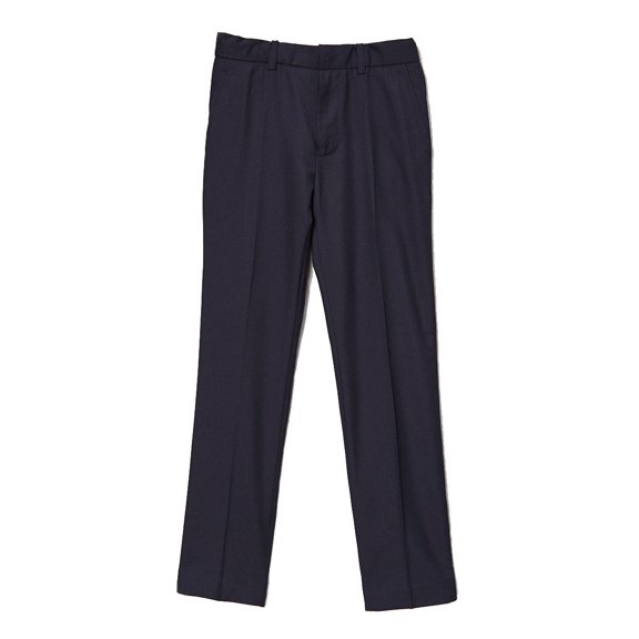 Elie Balleh Navy Solid Boys Dress Pants Slacks