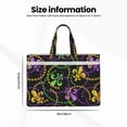 thumbnail image 3 of Pofeuu Mardi Gras6 Print Laptop Bag Carrying - Computer Bag Laptop Case Shoulder Slim Work Travel, 3 of 8