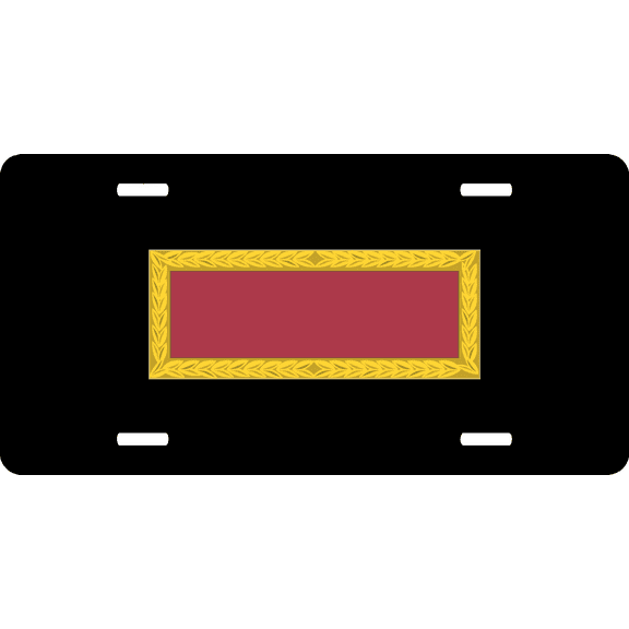 U.S. Army Meritorious Unit Commendation Ribbon License Plate
