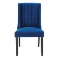 thumbnail image 6 of Side Dining Chair, Set of 2, Velvet, Blue Navy, Modern Contemporary Urban Design, Kitchen Room Cafe Bistro Restaurant Hospitality, 6 of 8