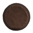 thumbnail image 5 of Faux Rattan Side Table for Both Indoor and Outdoor Use, Handmade MgO, Brown, 5 of 9