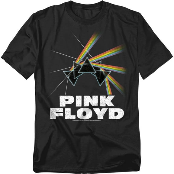 Pink Floyd T-Shirt Dark Side Of The Moon Table Prism Unisex Graphic Tee for Men & Women