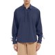 thumbnail image 1 of Camisas Y s Hombres Casual Simple Tallas grandes Color sólido Solapa Correa Camisa Top Blusa (Blue, XXL), 1 of 4