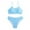 Z05-Blue, variant on Girls Swimsuit Two Piece, Swimsuit For Kids 5-6 Girl Rash Guard Swimsuit Quick Dry Kids Bathing Suit Tropical Bathing Suit for Toddler To Big Kids