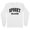 White, variant on Collegiate Spooky Season Long Sleeve Shirt Unisex Large White