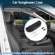 thumbnail image 2 of Estuche para gafas de sol de automóvil Unique Bargains para Renault Arkana 2021 2022, soporte para gafas de sol, caja de almacenamiento, plástico ABS negro, 1 juego, 2 of 7