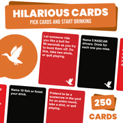 Do or Drink Party Edition – Fun Challenge Card Game for Adults and Family, Game Nights, Tailgates, BBQs & Social Gatherings