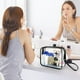 thumbnail image 5 of Neceser de Viaje Transparente (2 Piezas) | Pvc Transparente de Doble Cara, Homologado para Aeropuertos | Organizador con Cremallera a Prueba de Fugas para Hombres y Mujeres | Almacenamiento de Cosmét, 5 of 6