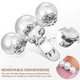 thumbnail image 4 of GOOHOCHY 2 piezas de adornos para zapatos, adornos de imitación para tacones altos de boda., 4 of 7