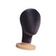 thumbnail image 5 of Perchero multifuncional para sombreros, modelo de cabeza de maniquí, de escritorio, independiente y ahorrador de espacio. Negro, 5 of 9