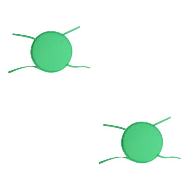 relayinert 1/2/3/5 Confort et Durabilité des Chaises Coussin Rond Doux et Confortable Vert 2 Pcs