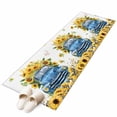 thumbnail image 2 of Sunflower Runner Rug 2x6 FT, Non Slip Hallway Carpet, Watercolor Summer Floral Botanical Truck Washable Soft Floor Carpet Throw Runner Carpet Long Rug for Entryway Kitchen Bedside Sliding Door, 2 of 9