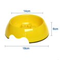 thumbnail image 3 of Comedero lento para perros, cuenco anti-tragos, m, amarillo, 3 of 5