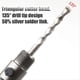 thumbnail image 4 of SDS Plus Hammer Drills Wall Hole Saw Drill Bit Set Cutter Tools,40mm, 4 of 5