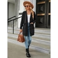 thumbnail image 3 of SIEANE Women's Cardigan Long Sleeve Button Down Sweater Open Front Cardigans Coat with Pockets,,XL, 3 of 5
