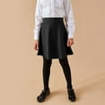 thumbnail image 2 of Dresses for Girls Toddler Baby Knitted Stretch Solid Color Black Half Skirt Party Princess Skirts Size 7 Y-8 Y, 2 of 5