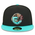 thumbnail image 2 of Men's New Era Black/Turquoise Memphis Grizzlies 2025/26 Classic Edition Jersey Hook 59FIFTY Fitted Hat, 2 of 7
